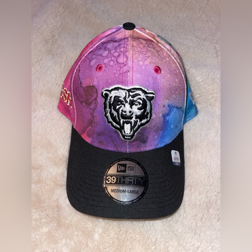 Chicago Bears Crucial Catch 2022 NEW ERA 39THIRTY Cap M/L
